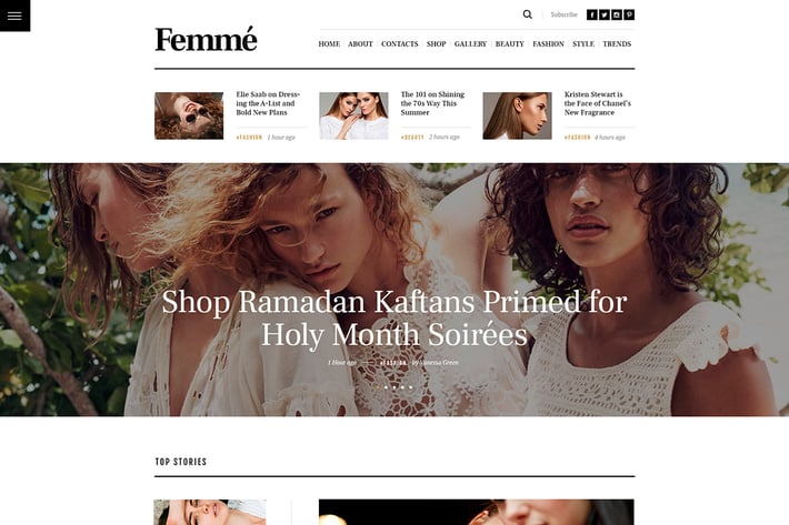 Femme 时尚女装企业站