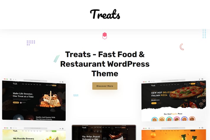Treats 食品果蔬企业站