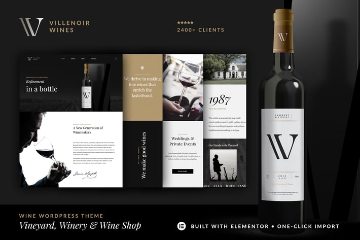 Villenoir 酒类佳酿企业站