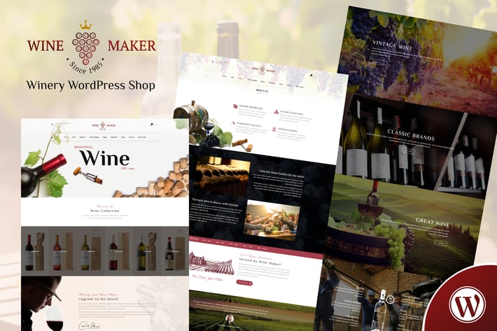 Wine Maker 酒类佳酿企业站