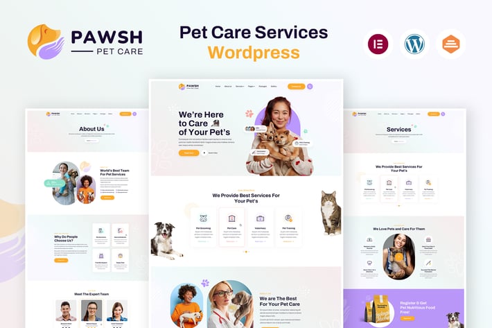 Pawsh 宠物用品企业站