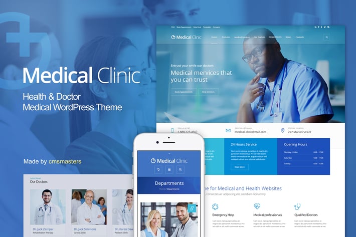 Medical Clinic 医疗保健企业站