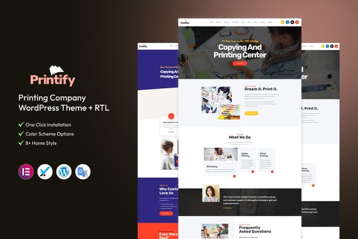 Printify 包装印刷企业站