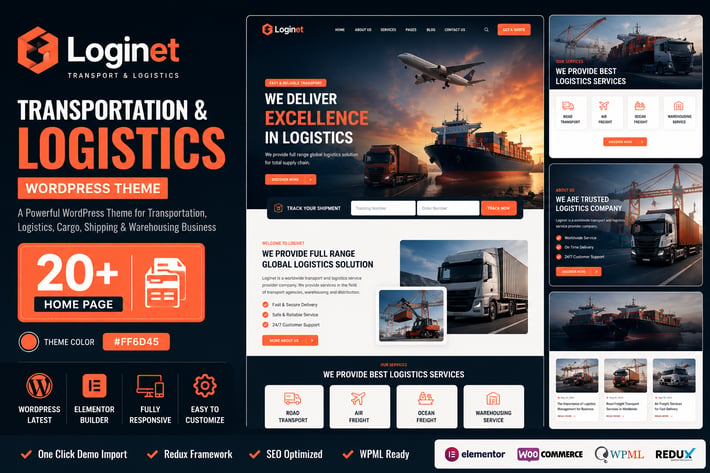 Loginet 物流运输企业站