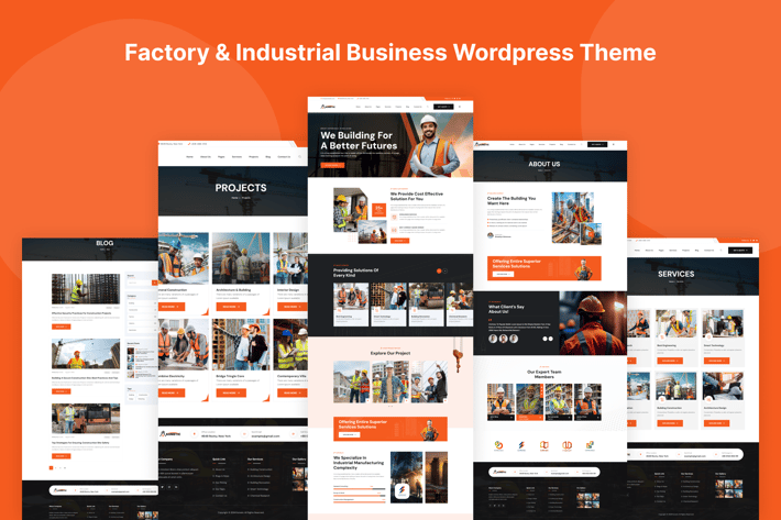 Construction WordPress Theme 建材装饰企业站