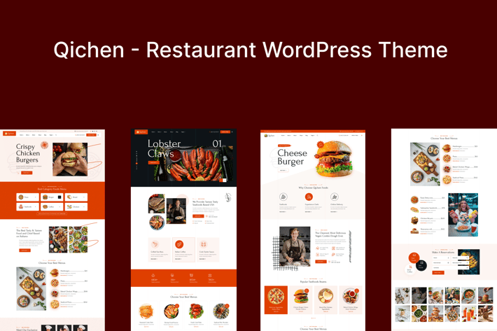 Restaurant WordPress Theme 餐厨用品企业站