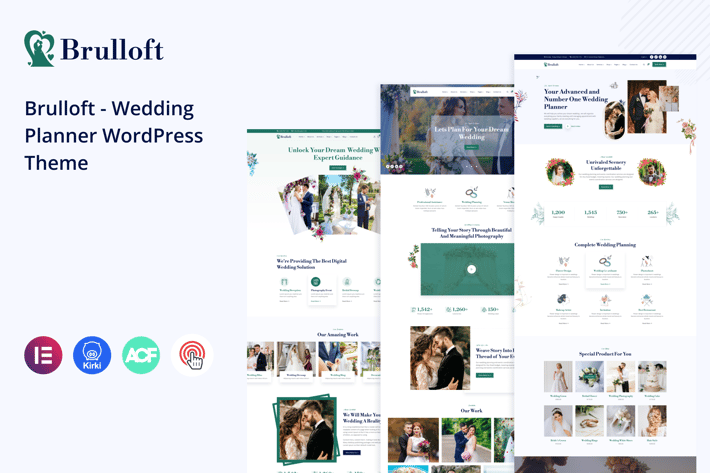 Brulloft 婚纱礼服企业站