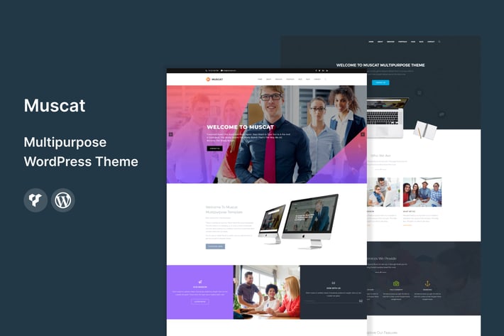 Muscat : Multipurpose WordPress Theme 日用百货企业站