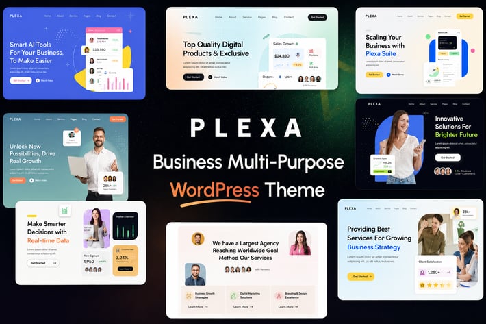 Plexa Business Multipurpose WordPress Th 综合百货企业站