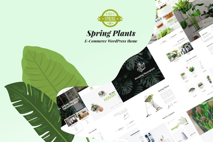 Spring Plants 花卉绿植企业站