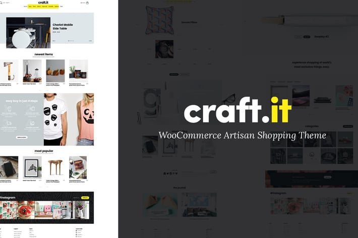 Craftit Artisan Shopping Theme 礼品工艺品企业站