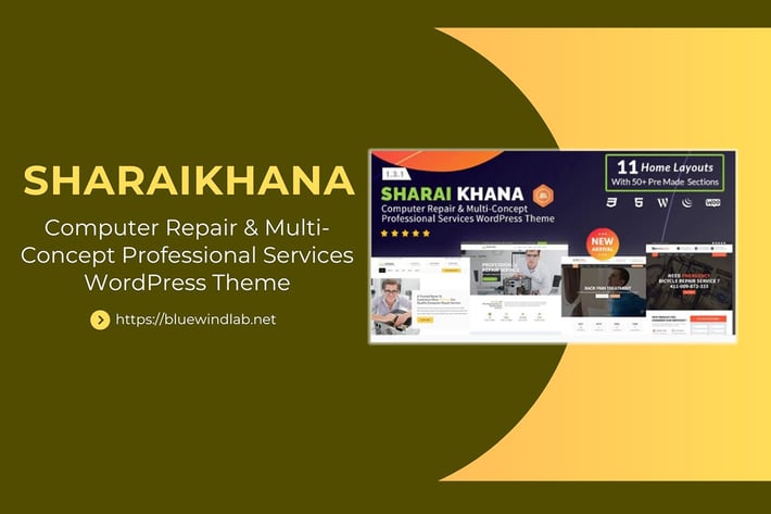 Sharai Khana 电脑办公企业站