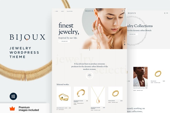 Jewelry Store 珠宝首饰企业站
