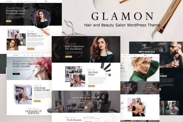 Glamon 假发美发企业站