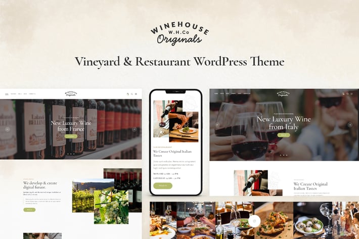 Wine House 酒类佳酿企业站
