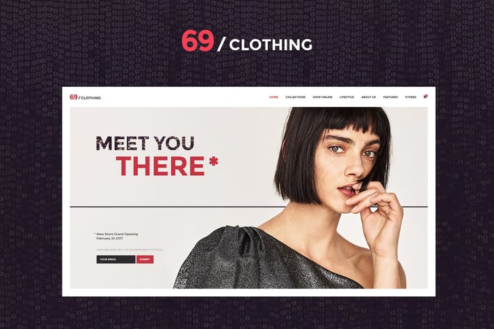 69 Clothing 服装百货企业站