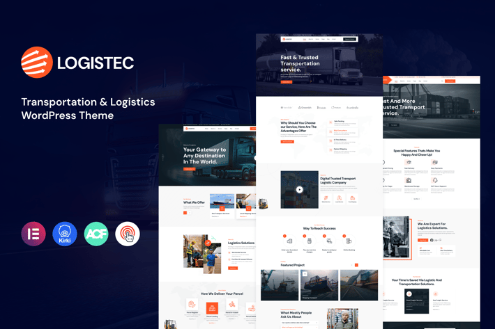 Logistec 物流运输企业站