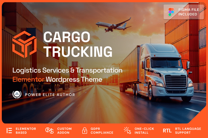 Cargo Trucking 物流运输企业站