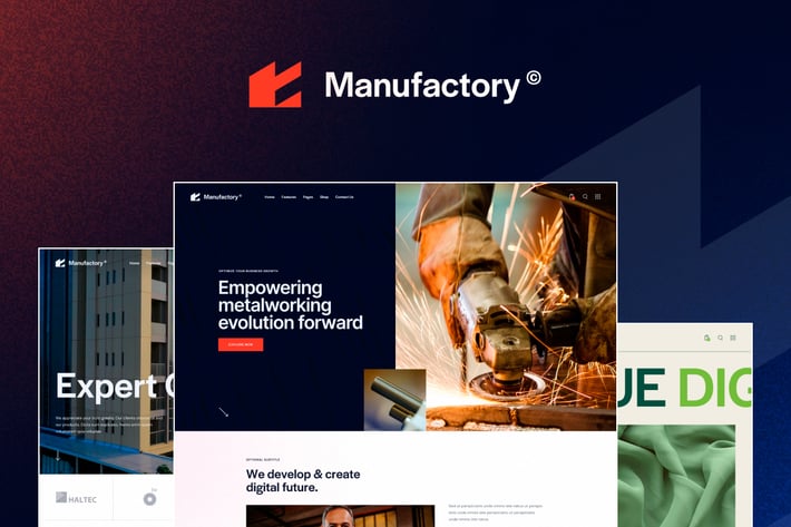 Manufactory 机械设备企业站