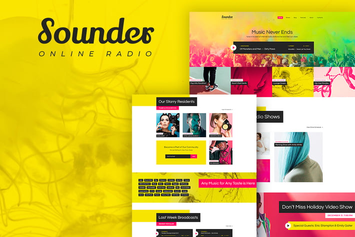 Sounder 乐器音响企业站