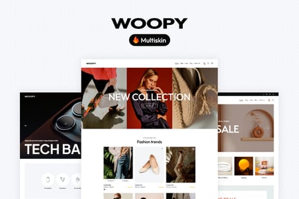 Woopy 服装百货企业站