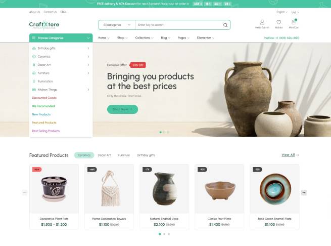 CraftXtore 礼品工艺品 Home 3