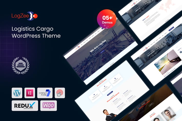 Logistics wordpress theme 物流运输企业站 Awards